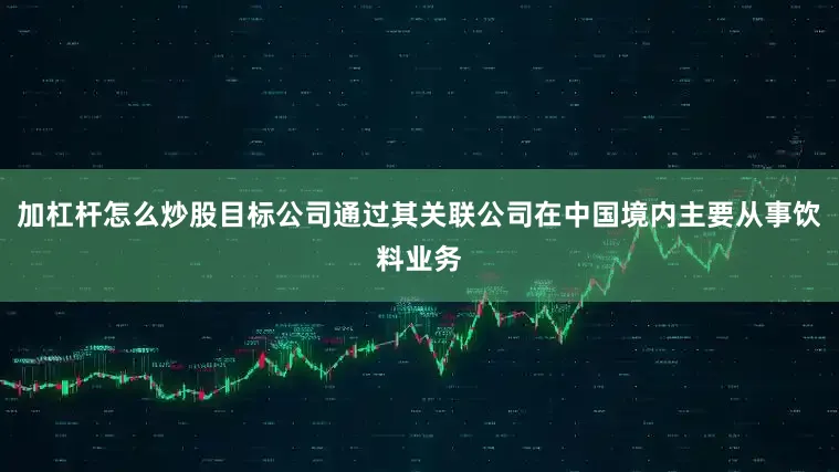 加杠杆怎么炒股目标公司通过其关联公司在中国境内主要从事饮料业务