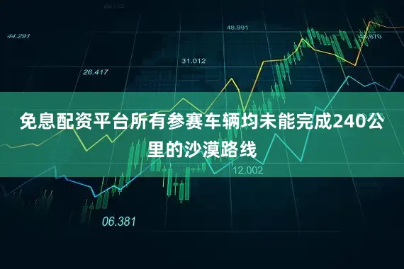 免息配资平台所有参赛车辆均未能完成240公里的沙漠路线